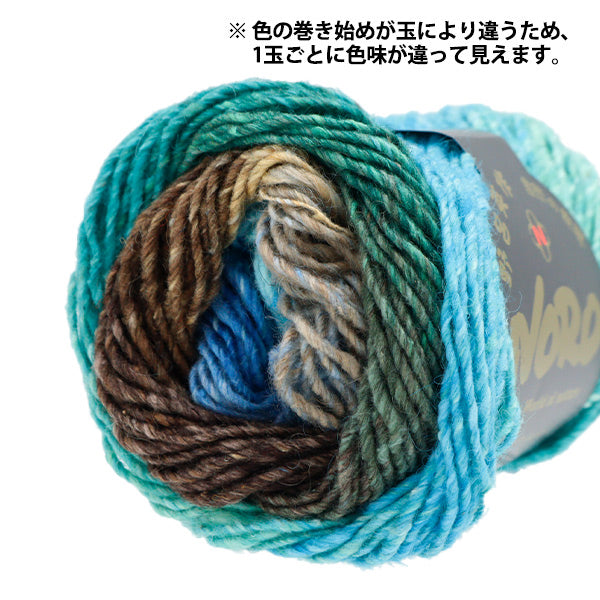 Fall and winterYarn "Silk Garden 531 Color" NORO Hideaku Noro