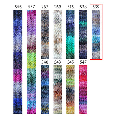 Otoño/InviernoHilos "Silk Garden Color 539" Noro Noro Eisaku