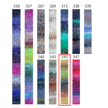 Otoño/InviernoHilos "Silk Garden Color 545" Noro Noro Eisaku