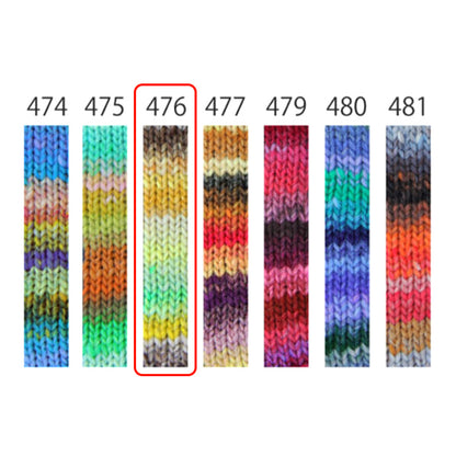 Herbst/WinterGarn „Kureyon Farbe 476“ NORO Eisaku Noro