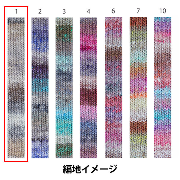 가을/겨울털실 "겨울의 상승 : 첫 번째 컬러"Noro Noro Hidesaku