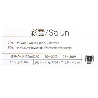 Fall/WinterYarn "Ayakumo no. 8" NORO Noro Hidesaku