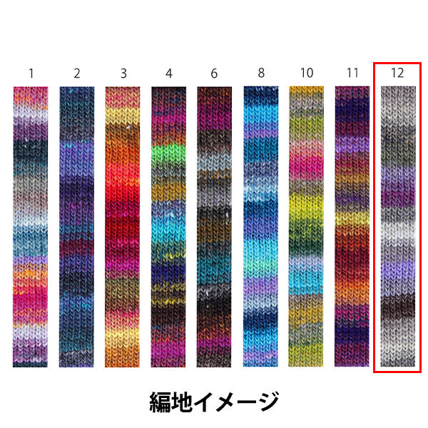 秋冬毛糸 『彩雲 12番色』 NORO 野呂英作 – Yuzawaya