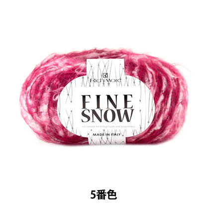 Fall and winterYarn "Fine Snow 5th color" Richmore Rich More
