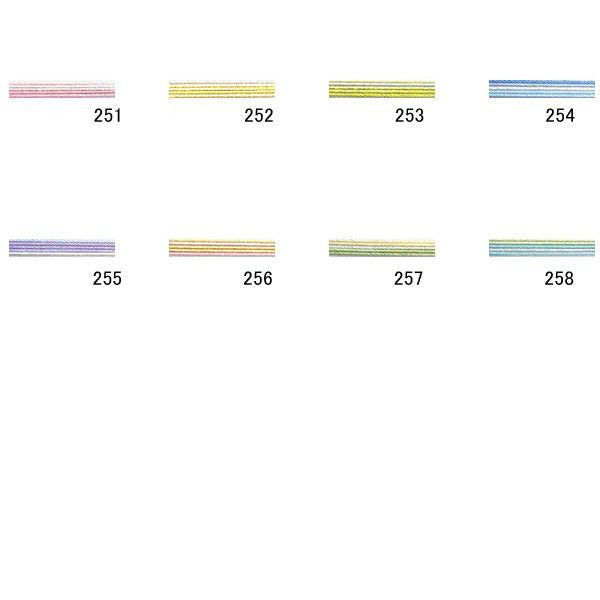 레이스 실 "Mancel Supima레이스 실 #20 25g Kasuri 257 컬러] Mansell Mansel