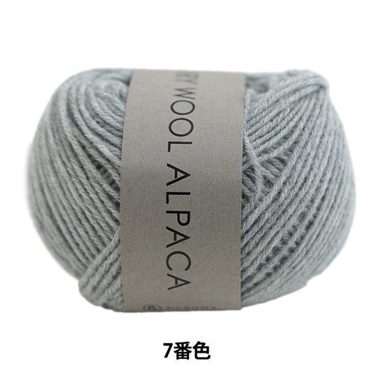 Herbst und WinterGarn "Luftige WolleAlpaka 7. Farbe "Daruma DARUMA Yokota