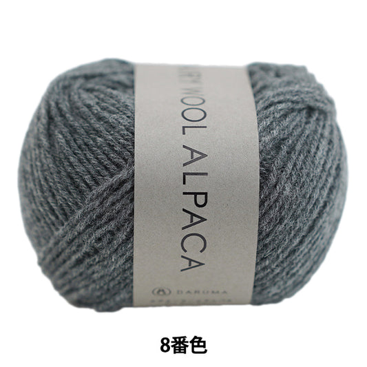Herbst und WinterGarn "Luftige WolleAlpaka 8. Farbe "Daruma DARUMA Yokota