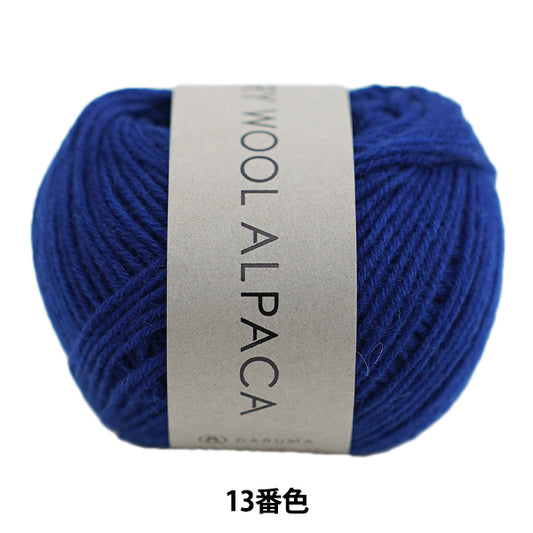 Herbst und WinterGarn "Luftige WolleAlpaka 13. Farbe] Daruma DARUMA Yokota