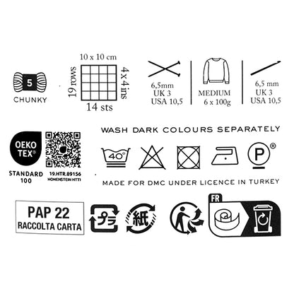 Осень/зимаПряжа "Brio XL Color 405" DMC DMC