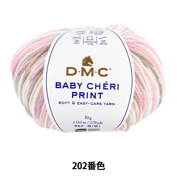 BebéHilos "BABY CHERI PRINT Color 202 8161202" DMC