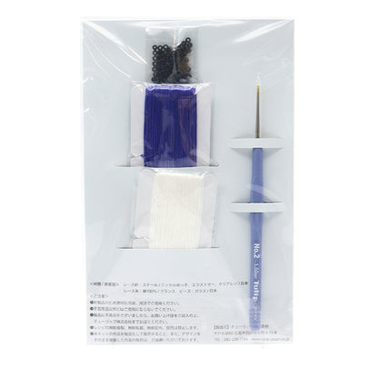 Ручной комплект "браслет Oya's Nazar Bonju OK-002" Тюльпан тюльпан