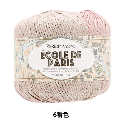 봄 / 여름털실 "Ecaud Paris 6th Color"Richmore Rich
