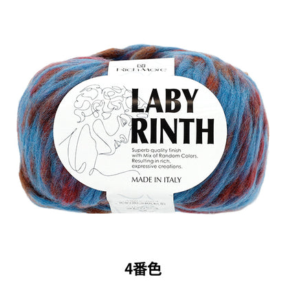 Otoño/InviernoHilos "Labyrinth No. 4" rico más