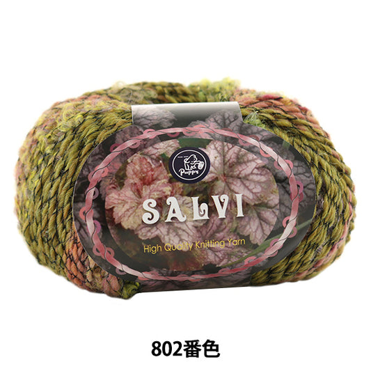 Fall and winterYarn "Salvi (Salvi) 802 color] Puppy