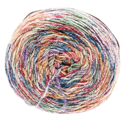 ソックヤーン 毛糸 『フリーソックコットン D77-01番色』 World Selection ワールドセレクション 【ユザワヤオリジナル】