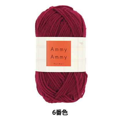 Yarn "Ami Amy Color No. 6" World Festa [Yuzawayaoriginal】