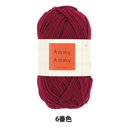 Yarn "Ami Amy Color No. 6" World Festa [Yuzawayaoriginal】