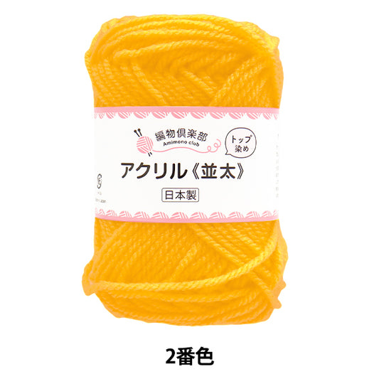 Yarn "Knitting Club, Namita, No. 2 color" Hamanaka