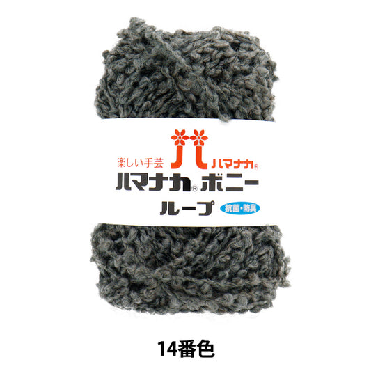 Yarn "Hamanaka Bonnie Loop, Color 14" Hamanaka