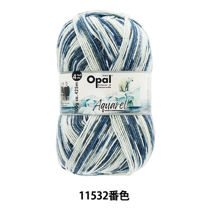 Socken-Garn Garn "Aquarell - 40 Farbe 11532" Opal