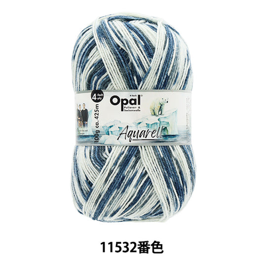 Socken-Garn Garn "Aquarell - 40 Farbe 11532" Opal