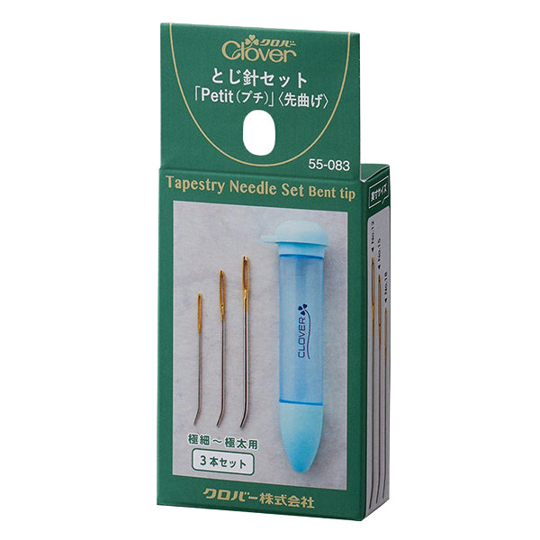 Strickzubehör „BindenadelnSet Petit Tip gebogen 55-083" Clover