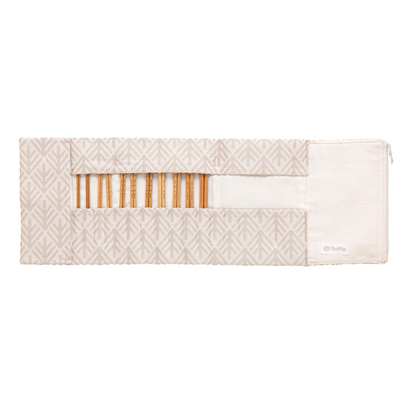 Komorebi CarryC Bamboo Circular Needle Set - Beige | Tulip – Yuzawaya