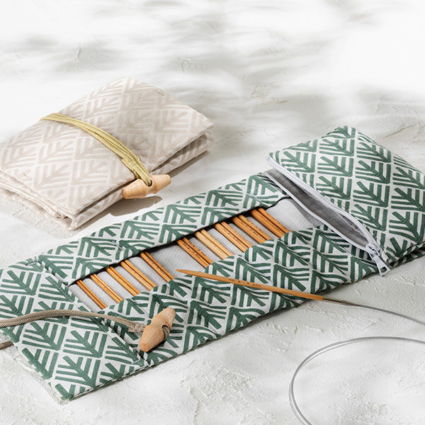 Komorebi CarryC Bamboo Circular Needle Set - Green | Tulip – Yuzawaya