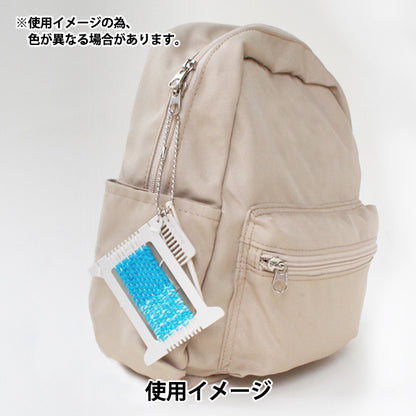 مجموعة الحرف اليدوية "Pokeoli Keychain Kit Fluorescent Pink 15-464" Kawaguchi Kawaguchi