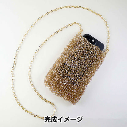 [Video included] Knitting kit "Petit Pochette Gold" MARCHENART