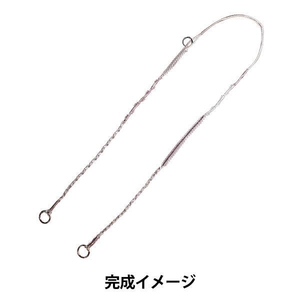 【動画付き】 手芸キット 『ラメルヘンストラップキット パウダーピンク 3539』 MARCHENART メルヘンアート