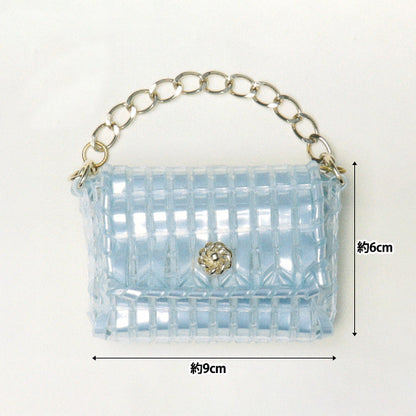 Handwerk Kit "Iroha Cord Mini Mini Bag Kit Highlight Blue 10-4883"