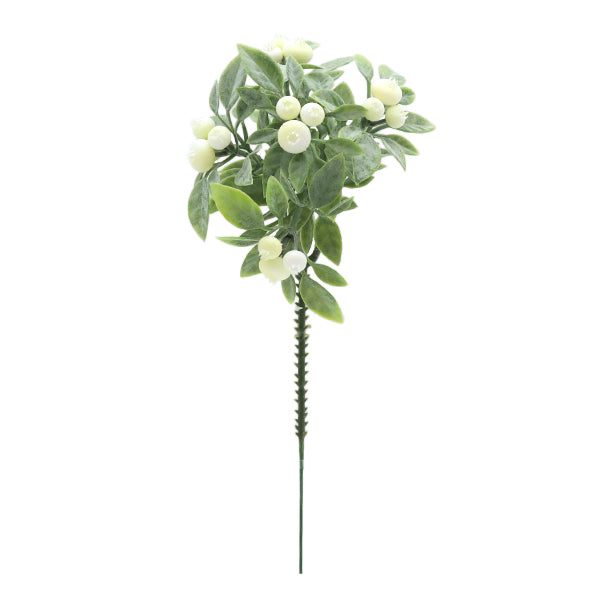 Fiore di seta di fiore artificiale "Belly Pick White Veg-5138-Wh"