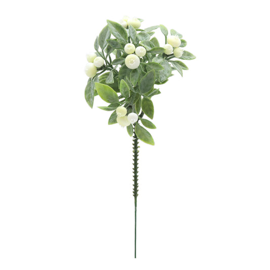 人造花絲綢花“肚皮挑選白色蔬菜-5138-WH"