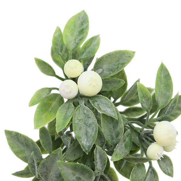 Fiore di seta di fiore artificiale "Belly Pick White Veg-5138-Wh"