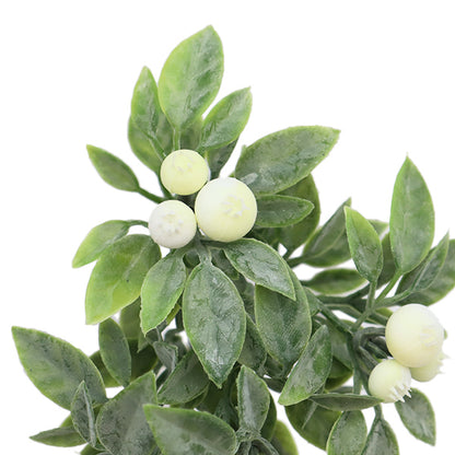 Fiore di seta di fiore artificiale "Belly Pick White Veg-5138-Wh"