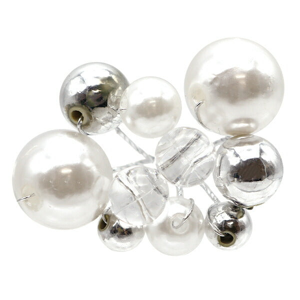 Flower material "Mix Pearl Pick White 1251GA-001"