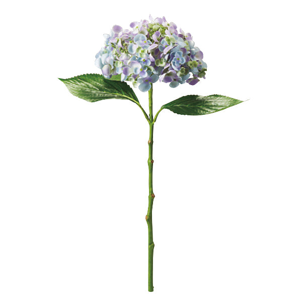Fleur Artificielle en Soie "Temari Hortensia Bleu/Violet GA0229-093"