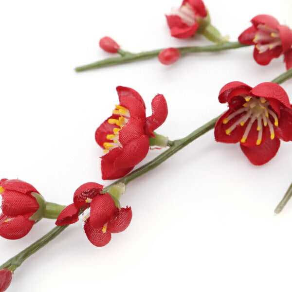 Künstliche Blumenseide Blume "Zweig Pflaume Red FD5374-003"