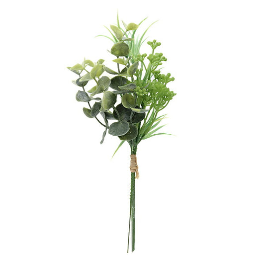 造花 シルクフラワー 『ユーカリミックスリーフバンドル V23022-055』
