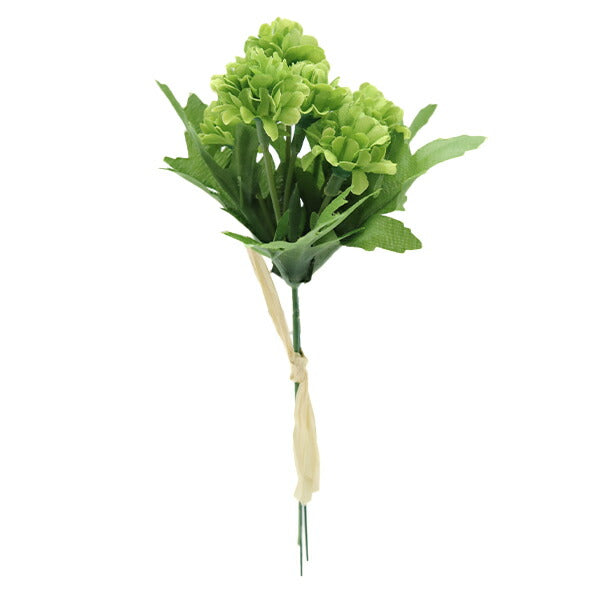 Искусственный шелковый цветок "Baby Pom Pom Pom Bundle Green v24043-024"