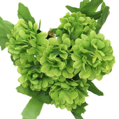 Искусственный шелковый цветок "Baby Pom Pom Pom Bundle Green v24043-024"