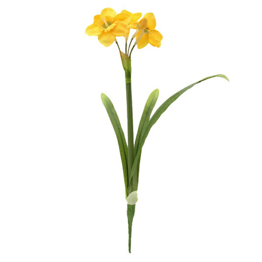 造花 シルクフラワー 『日本水仙 イエロー V24231-004』