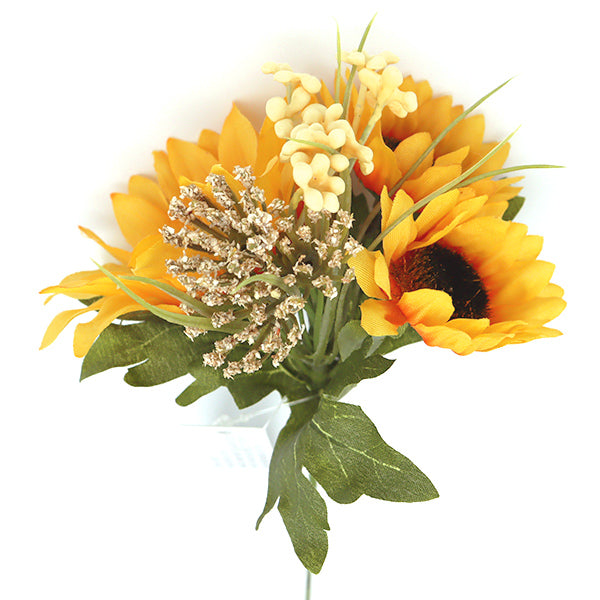 Künstliche Seidenblume „Sunflower MIX Pick Sunflower Yellow VT-2126"
