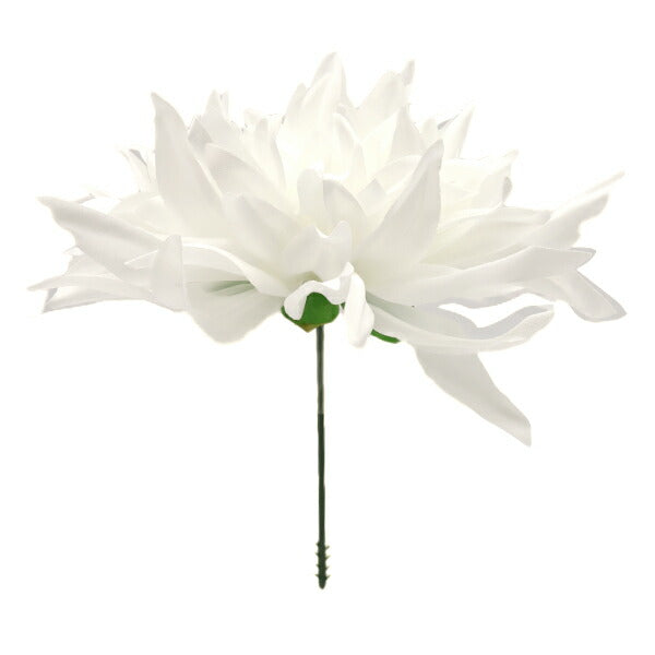 造花 シルクフラワー 『ダリアピック ホワイト VE4210』