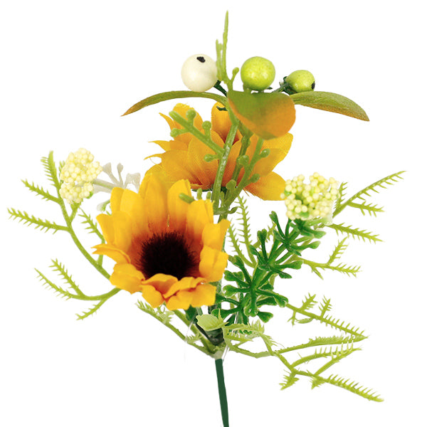 fleur artificielle fleur en soie "Choix de mélange de tournesol VE4237"