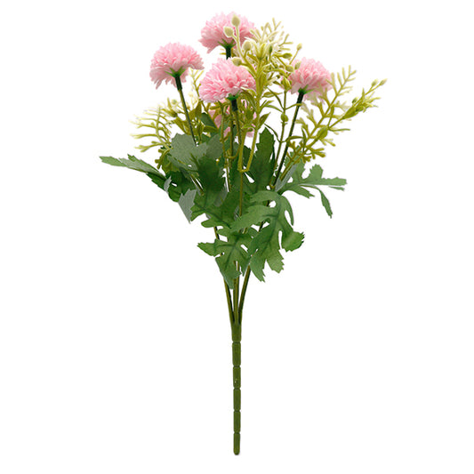 造花 シルクフラワー 『フラワーブーケ マム ピンク ZYJP2419-3』 【ユザワヤ限定商品】