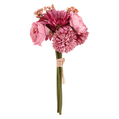 fiore artificiale fiore di seta "Pacchetto Gerbera viola chiaro FH24165”