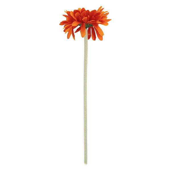 artificial flower silk flower "Fleur Deco Princess Gerbera Approx. Height 30 x Width 10cm Orange ZYFZJ2601-01'' [YuzawayaOriginal】