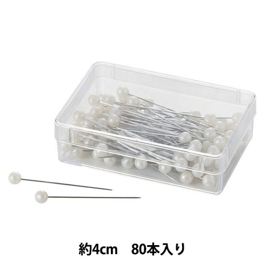 Matériau accessoire "Boutonnier Pin, blanc mat, 80 pièces, 90-7011-0" Matsumura Kogei